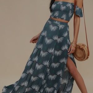 Lulu's Two-piece maxi dress